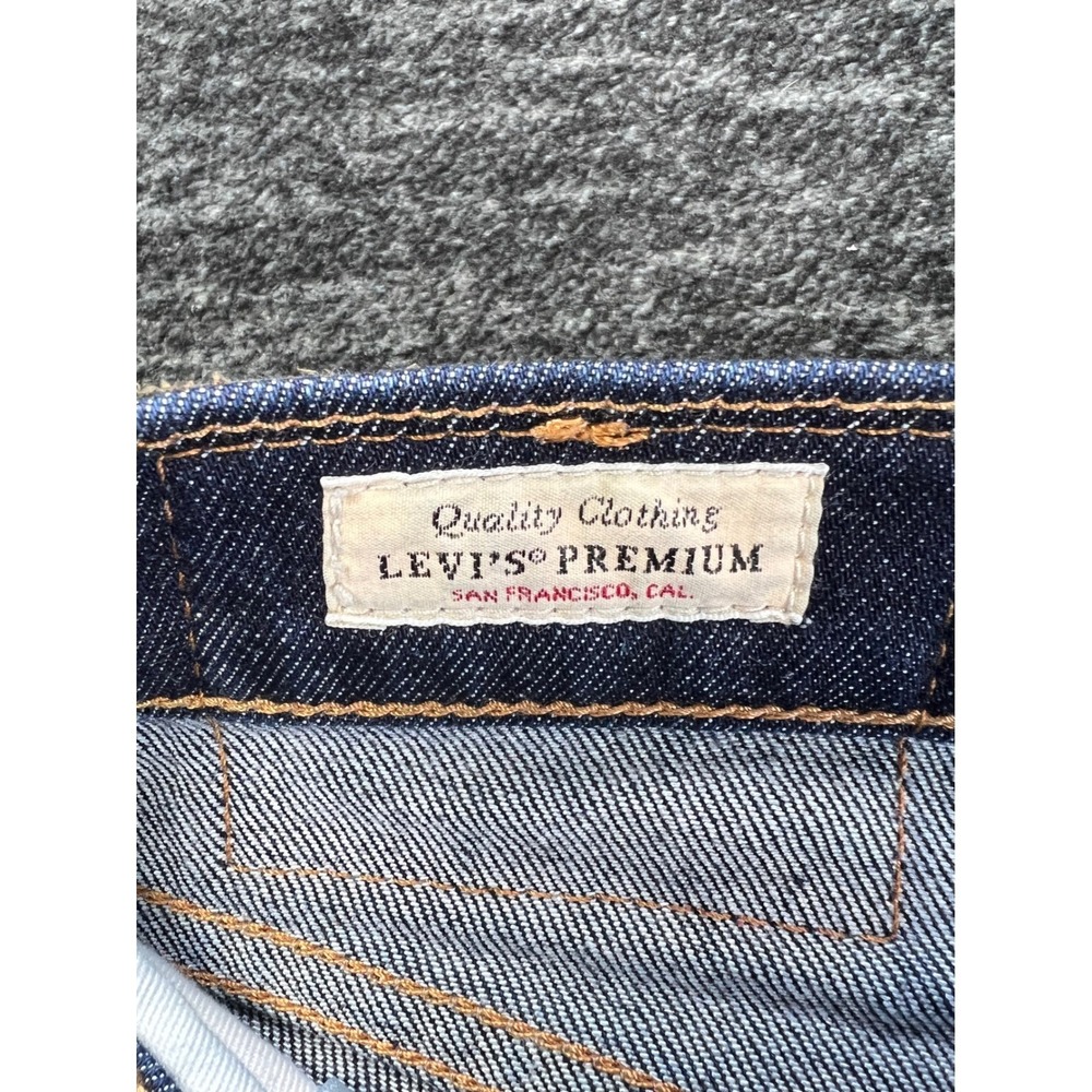 Levis Premium 541 Athletic Taper Mens Jeans 31x30 Dark Wash Indigo Blue 0451 - Picture 2 of 8